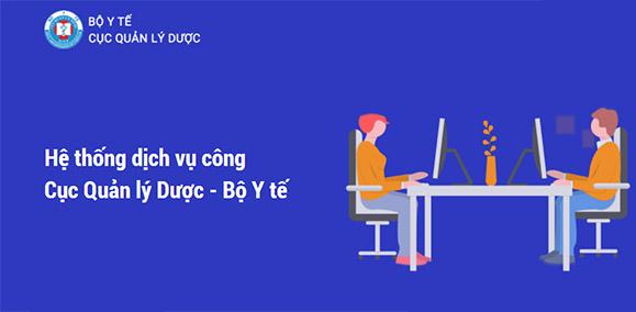 Hệ thống dịch vụ công Cục quản lý Dược - Bộ y tế