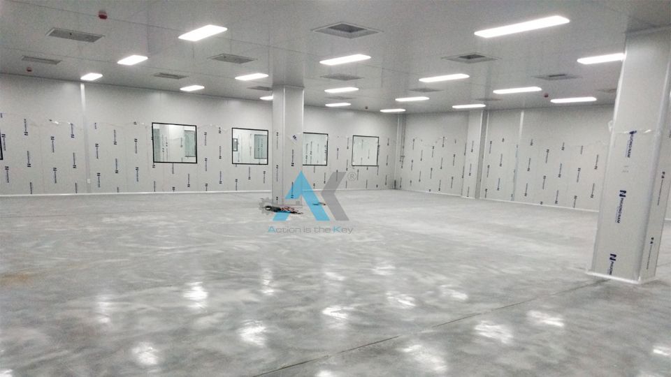 Cập nhật tiến độ dự án phòng sạch mỹ phẩm VIMAC