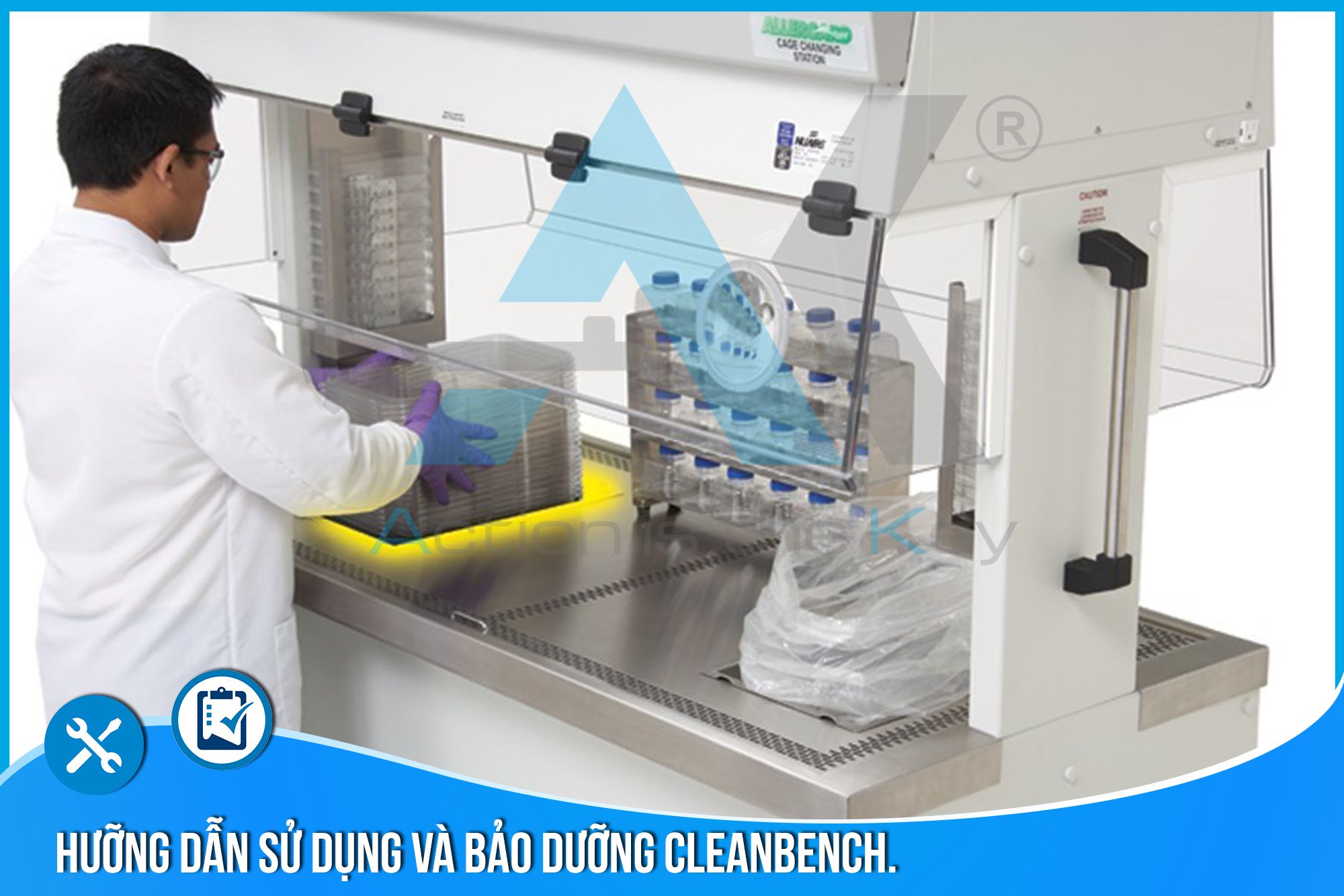 Hướng dẫn sử dụng và bảo dưỡng cleanbench - Anh Khang ME