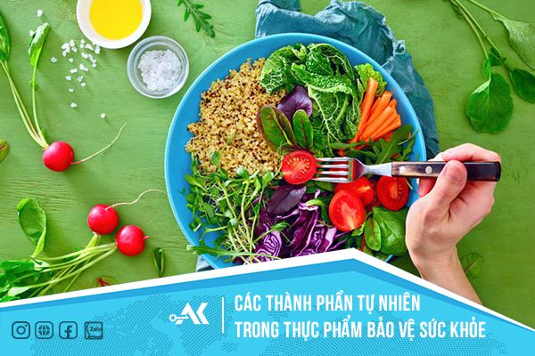 Các thành phần tự nhiên trong thực phẩm bảo vệ sức khỏe