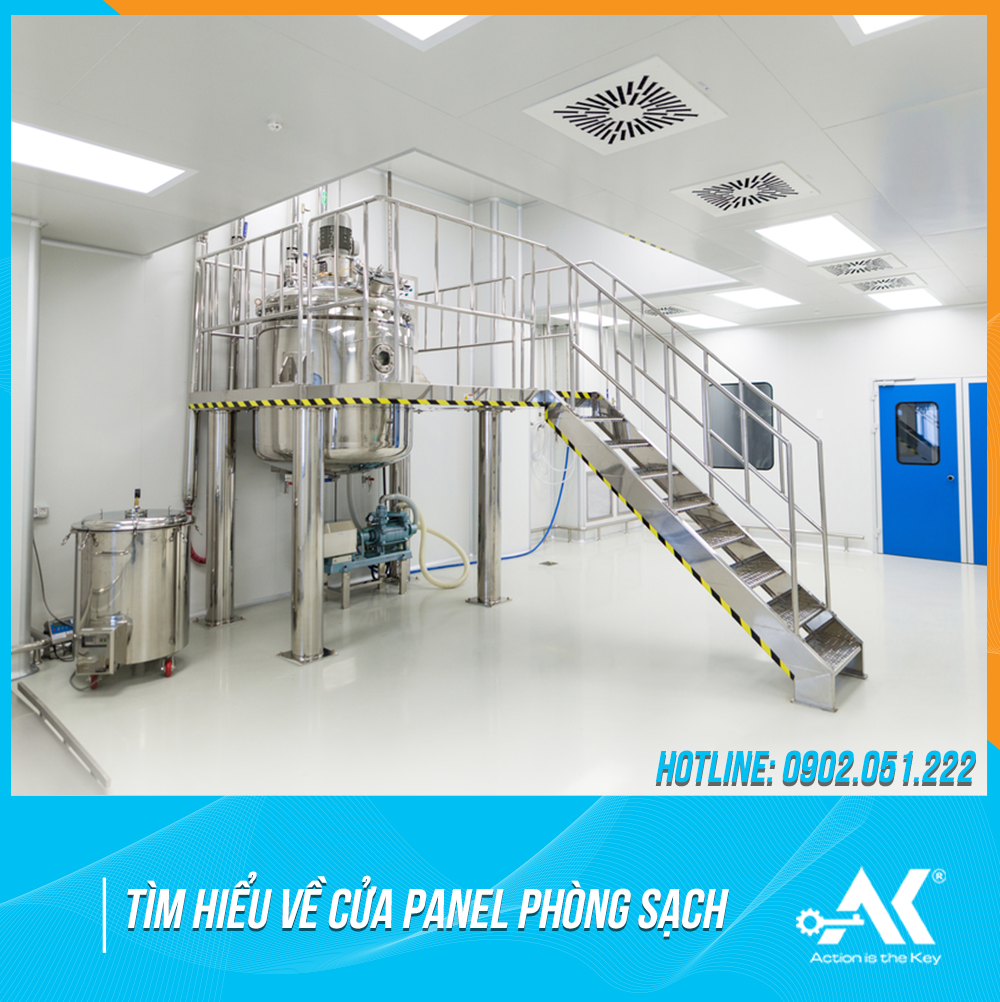 Tìm hiểu về cửa panel phòng sạch