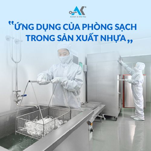 Ứng dụng của phòng sạch trong sản xuất nhựa