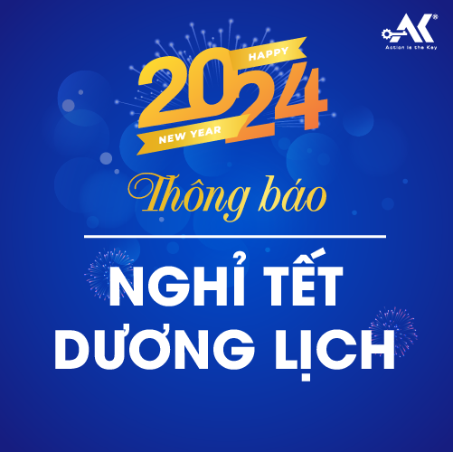 Thông báo nghỉ Tết dương lịch 2024