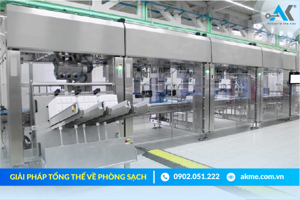 phòng sạch sản xuất nhựa
