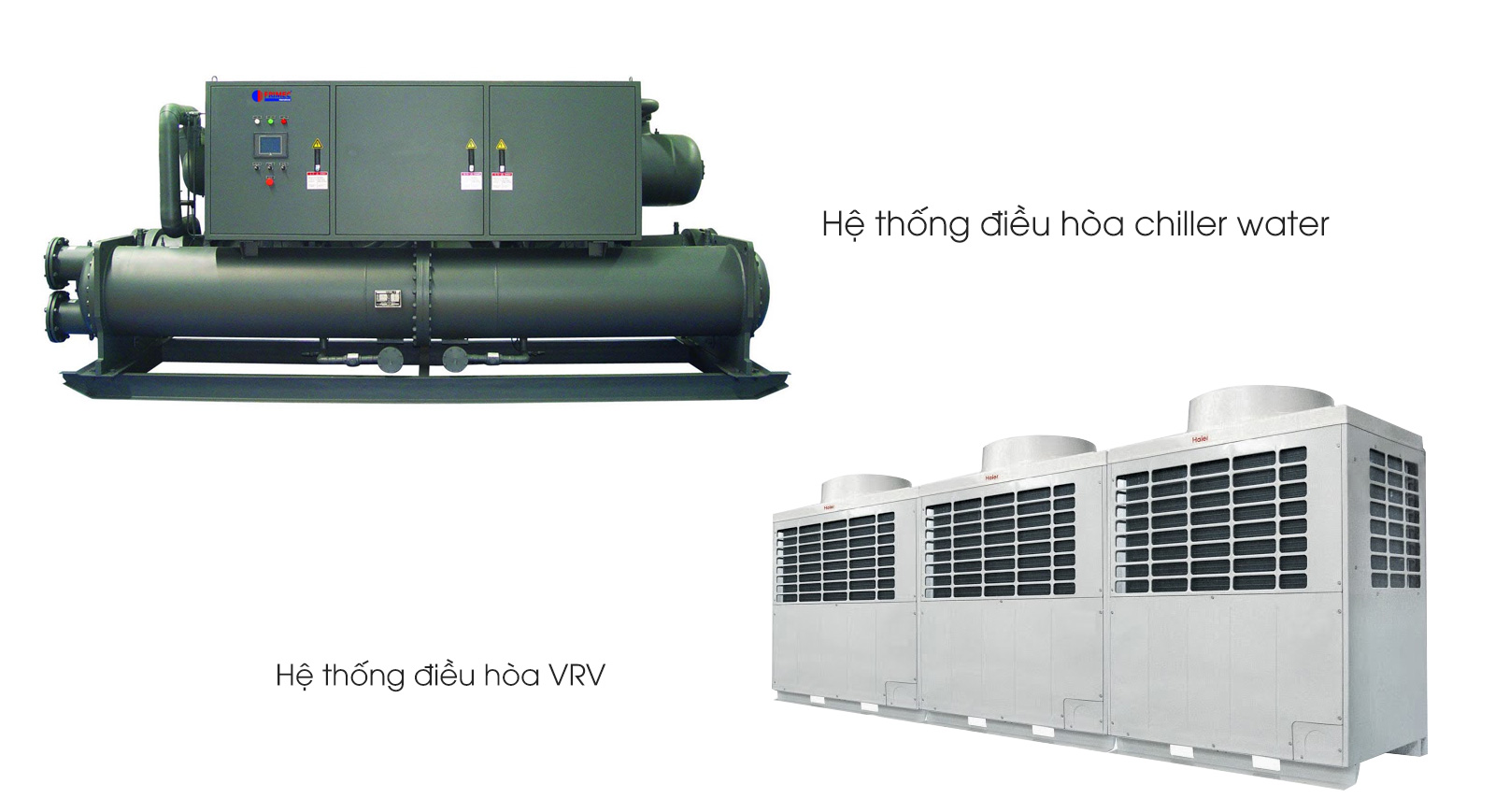 So sánh hệ thống lạnh VRV và hệ Water Chiller