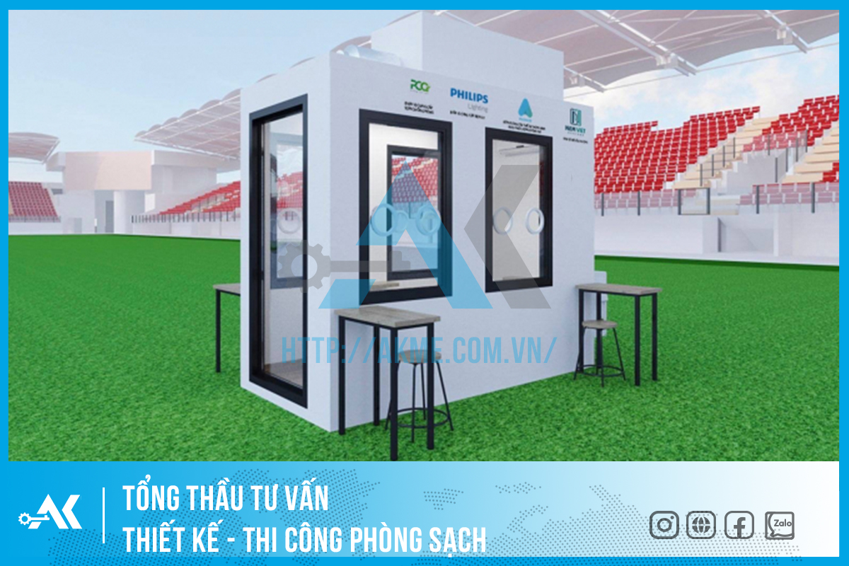 buồng lấy mẫu xét nghiệm