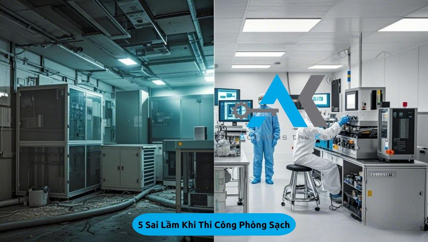 5 Sai Lầm Khi Thi Công Phòng Sạch