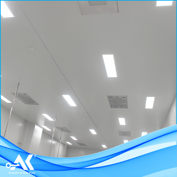 Thiết kế đèn chiếu sáng cho phòng sạch dược phẩm