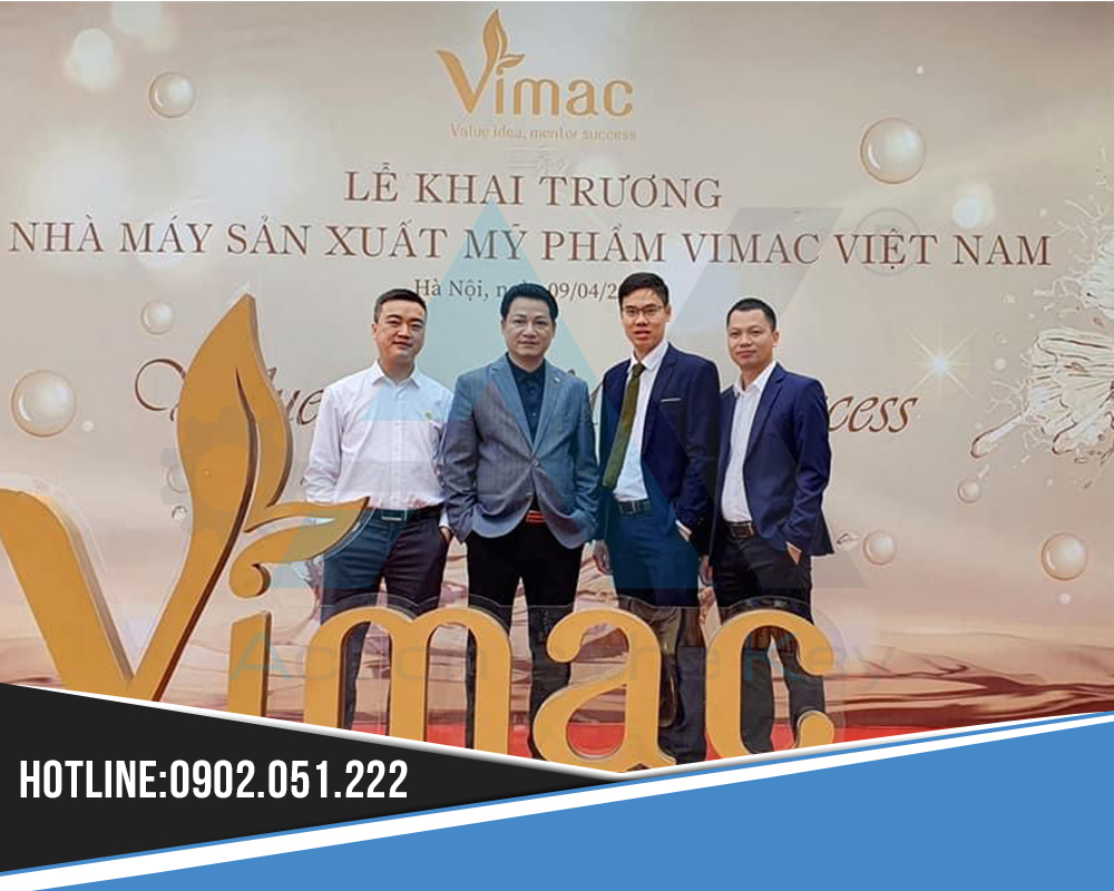 khánh thành nhà máy phòng sạch mỹ phẩm