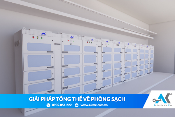 thiết kế hệ thống điện phòng sạch