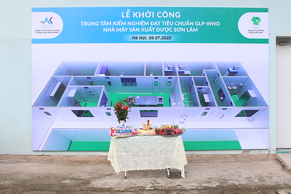 khởi công trung tâm kiểm nghiệm đạt chuẩn