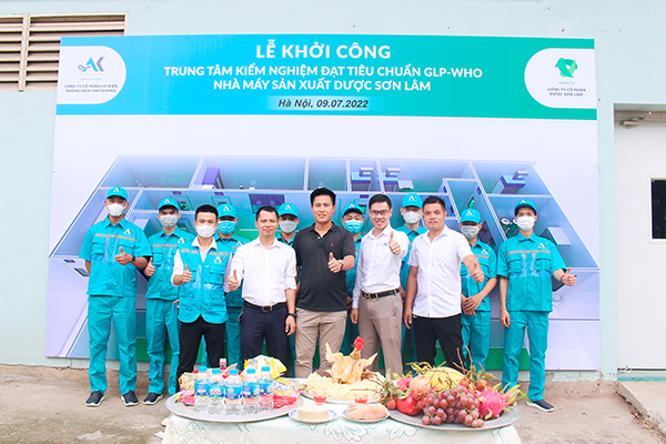 khởi công trung tâm kiểm nghiệm