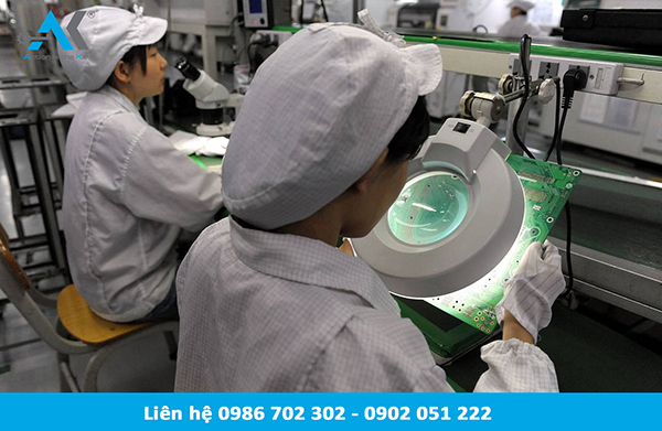 Ứng dụng phòng sạch trong lĩnh vực điện tử