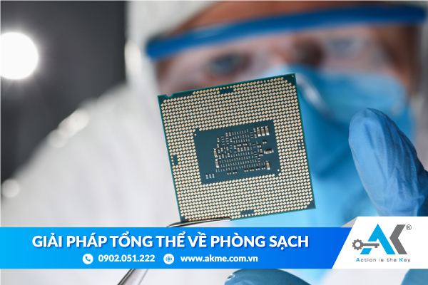 phòng sạch sản xuất chip