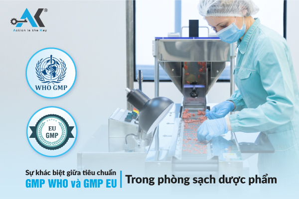 Sự khác biệt giữa tiêu chuẩn GMP WHO và GMP EU trong phòng sạch dược phẩm