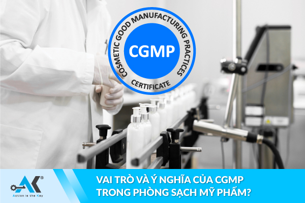 CGMP trong phòng sạch Mỹ phẩm