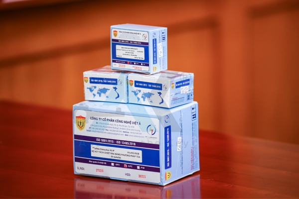 Sản xuất bộ kit test xét nghiệm của Việt Á