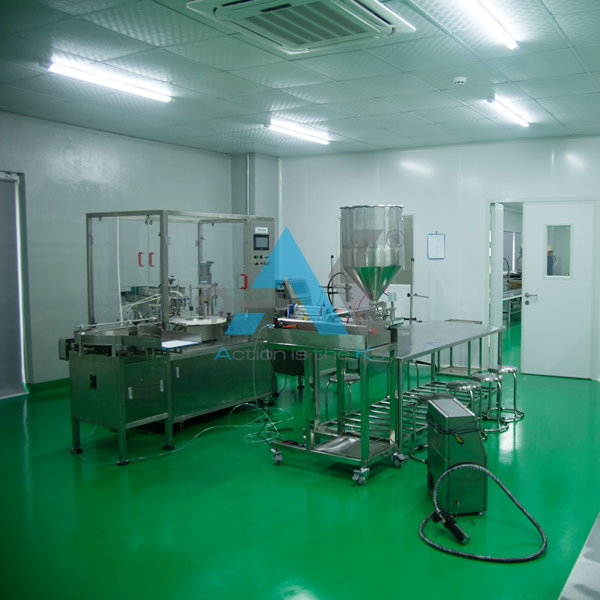 thi công phòng sạch mỹ phẩm
