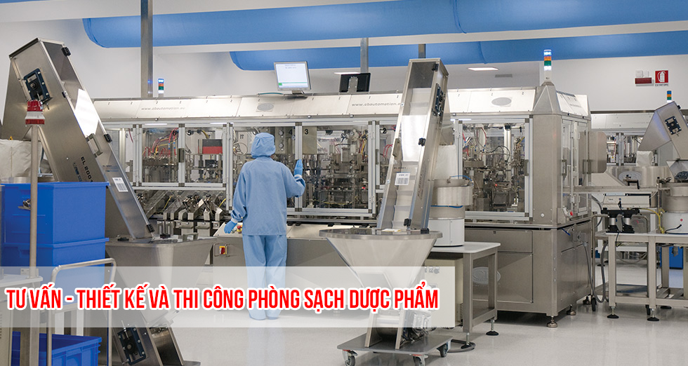 thi công phòng sạch dược phẩm