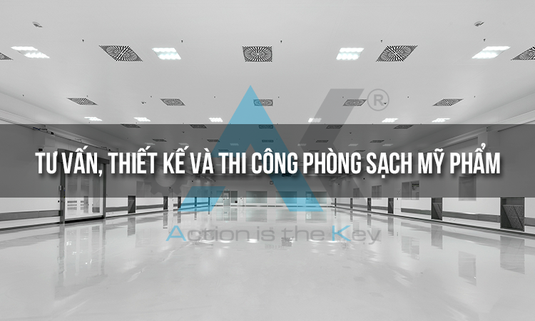 Thi công phòng sạch mỹ phẩm